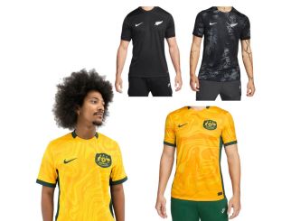 Men's Aus / NZ Soccer Shirts (Sizes S to L) 