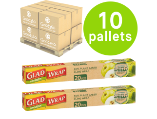 Dropship SYD/MELB Metro Only - GLAD Cling Wrap (10 Pallets)