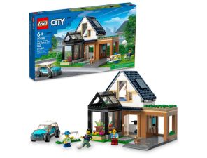 CITY Family House and Electric Car 