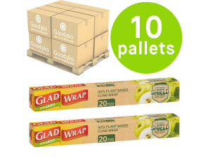 Dropship SYD/MELB Metro Only - GLAD Cling Wrap (10 Pallets)