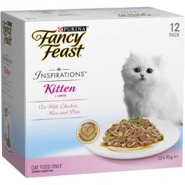 Fancy Feast Inspirations Kitten Food 24 x 70g